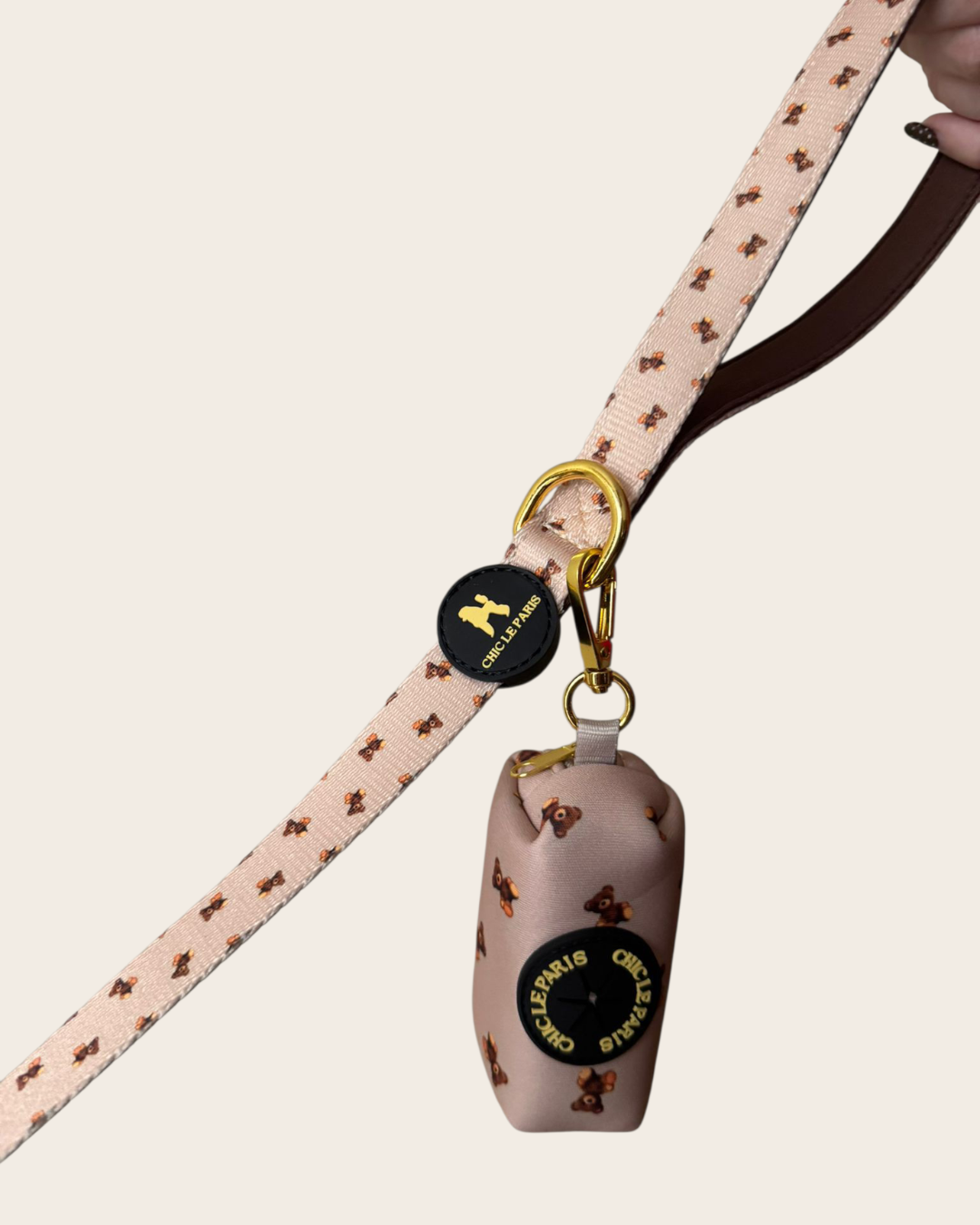 Porta bolsas Teddy Brown