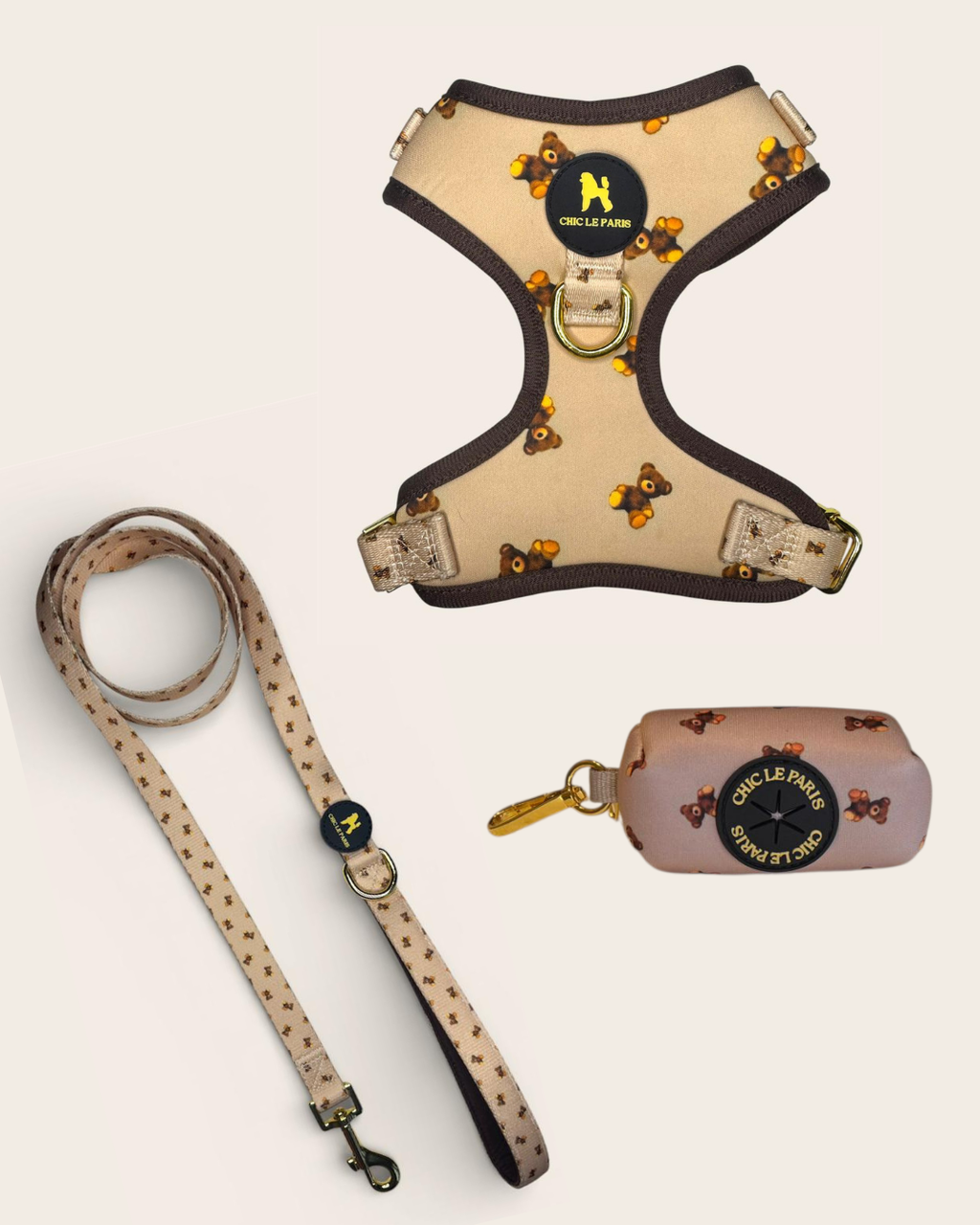 Set Esencial Teddy Brown