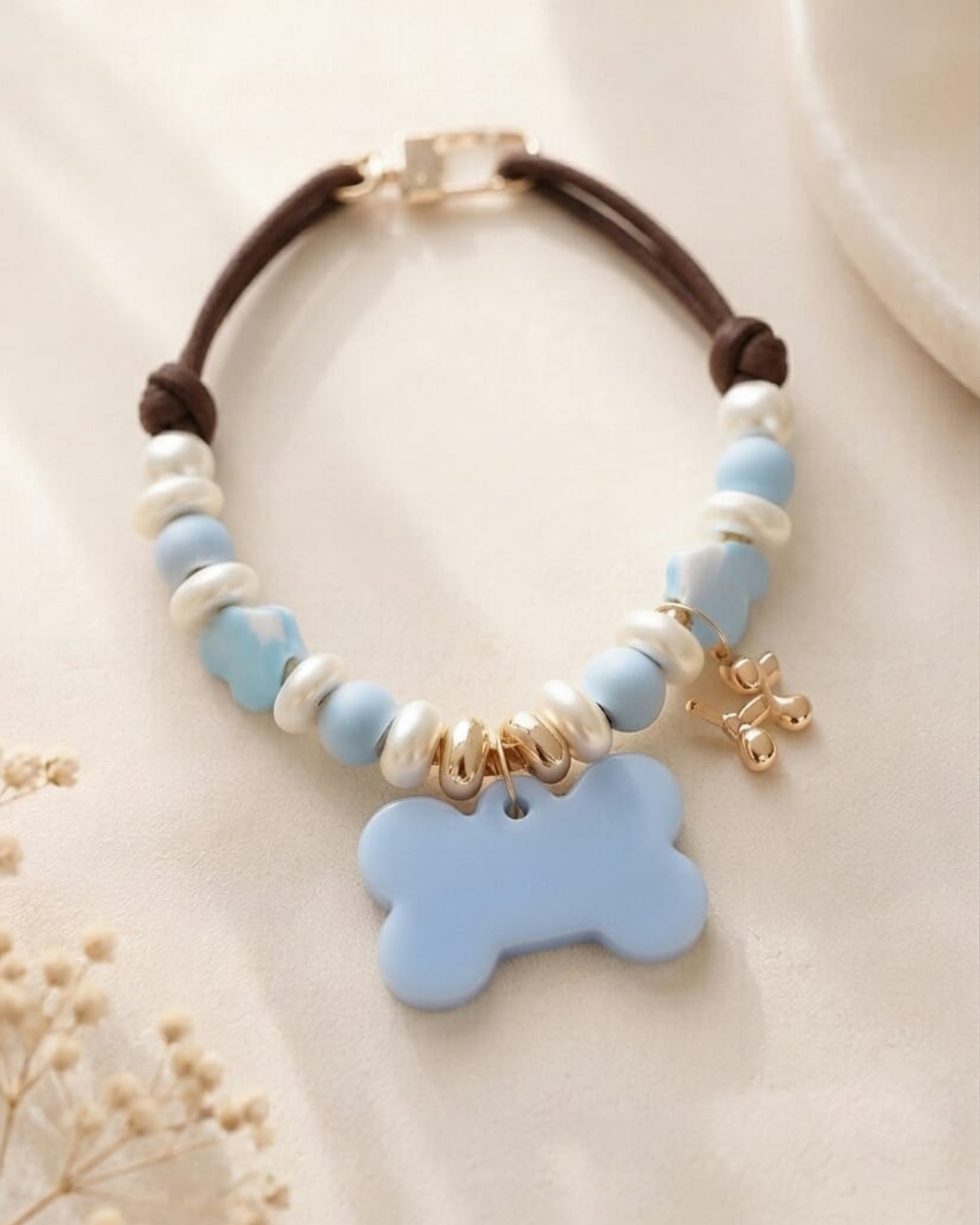 Collar Hearts Turquesa