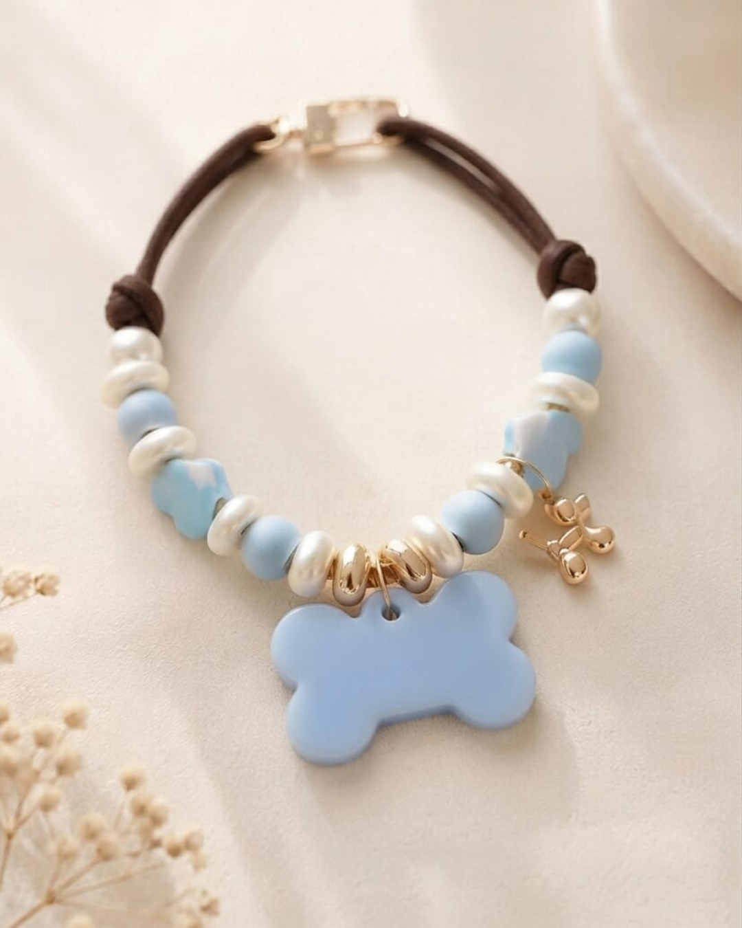 Collar Hearts Turquesa