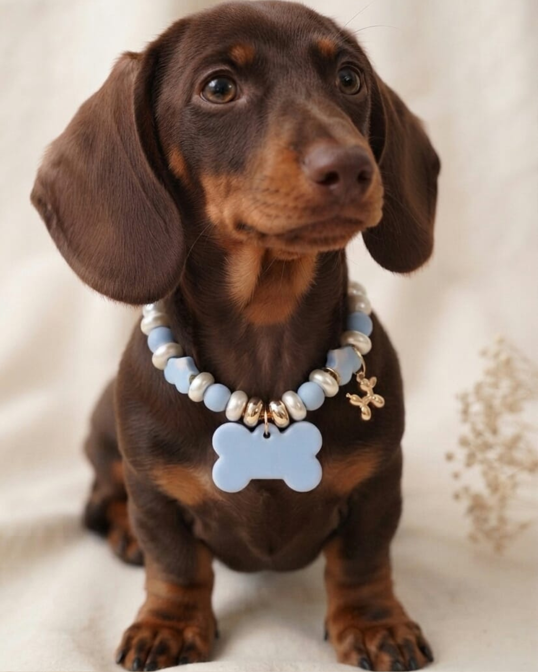 Collar Hearts Turquesa